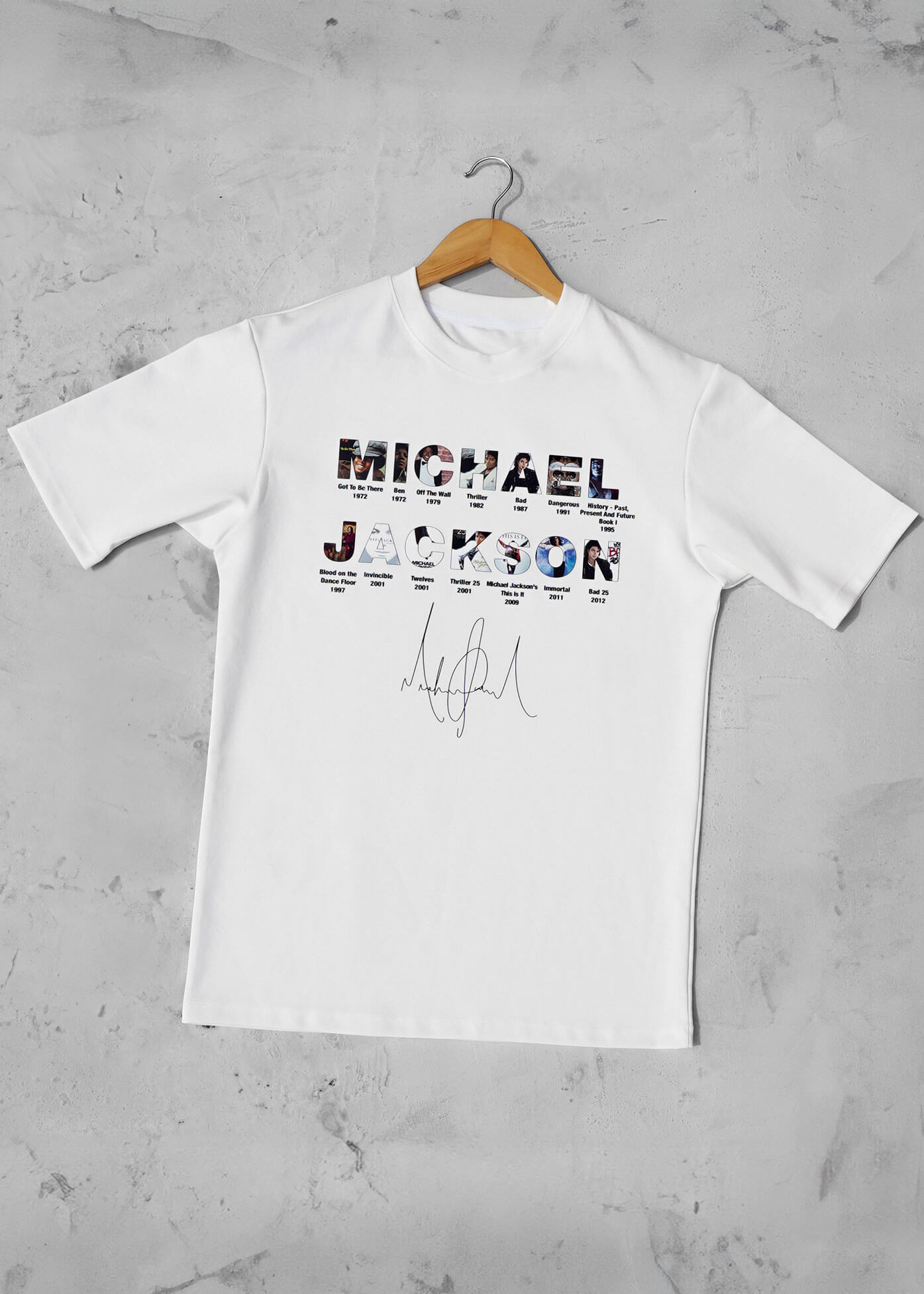 Camiseta Blanca - Edit MJ