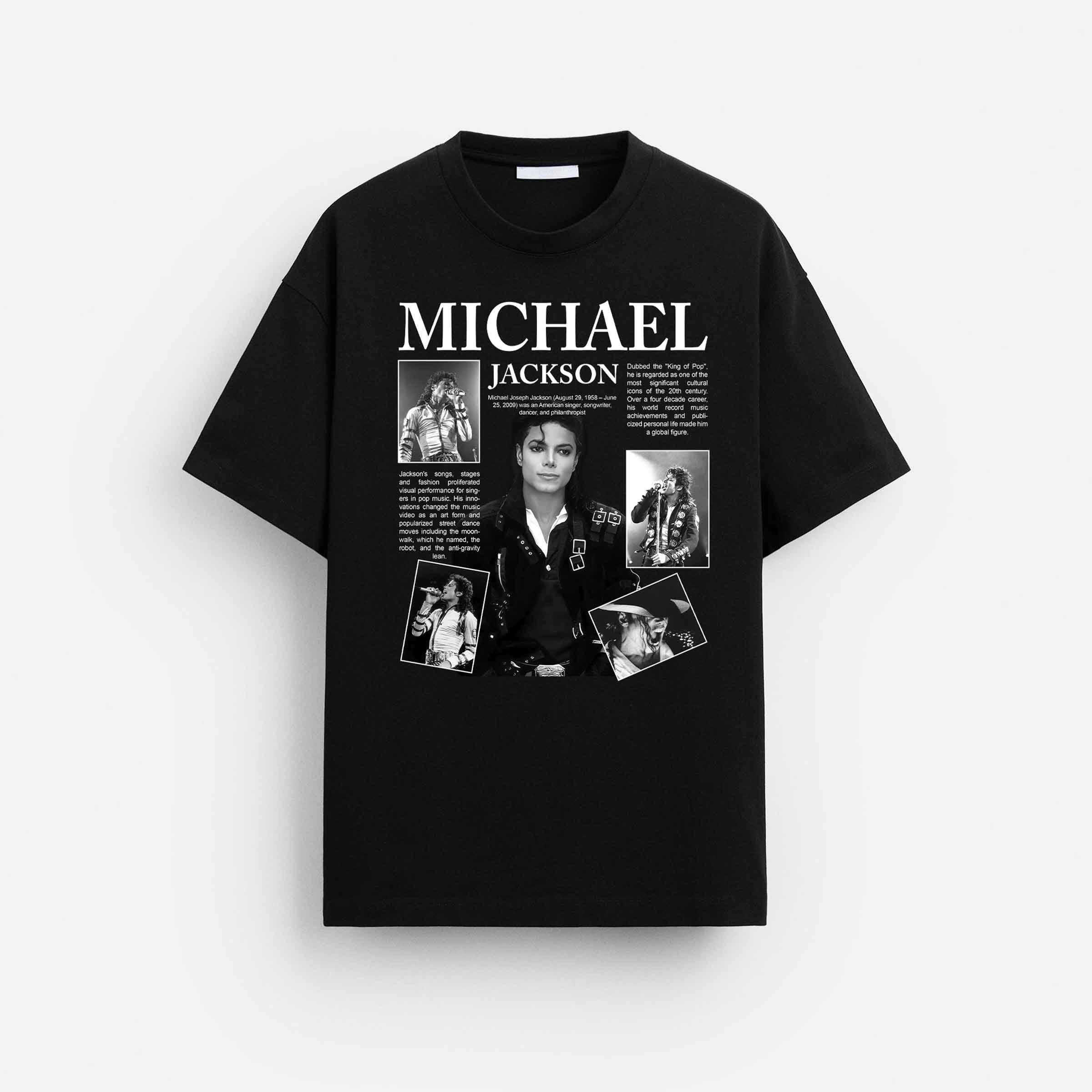Camiseta Negra - Bio MJ