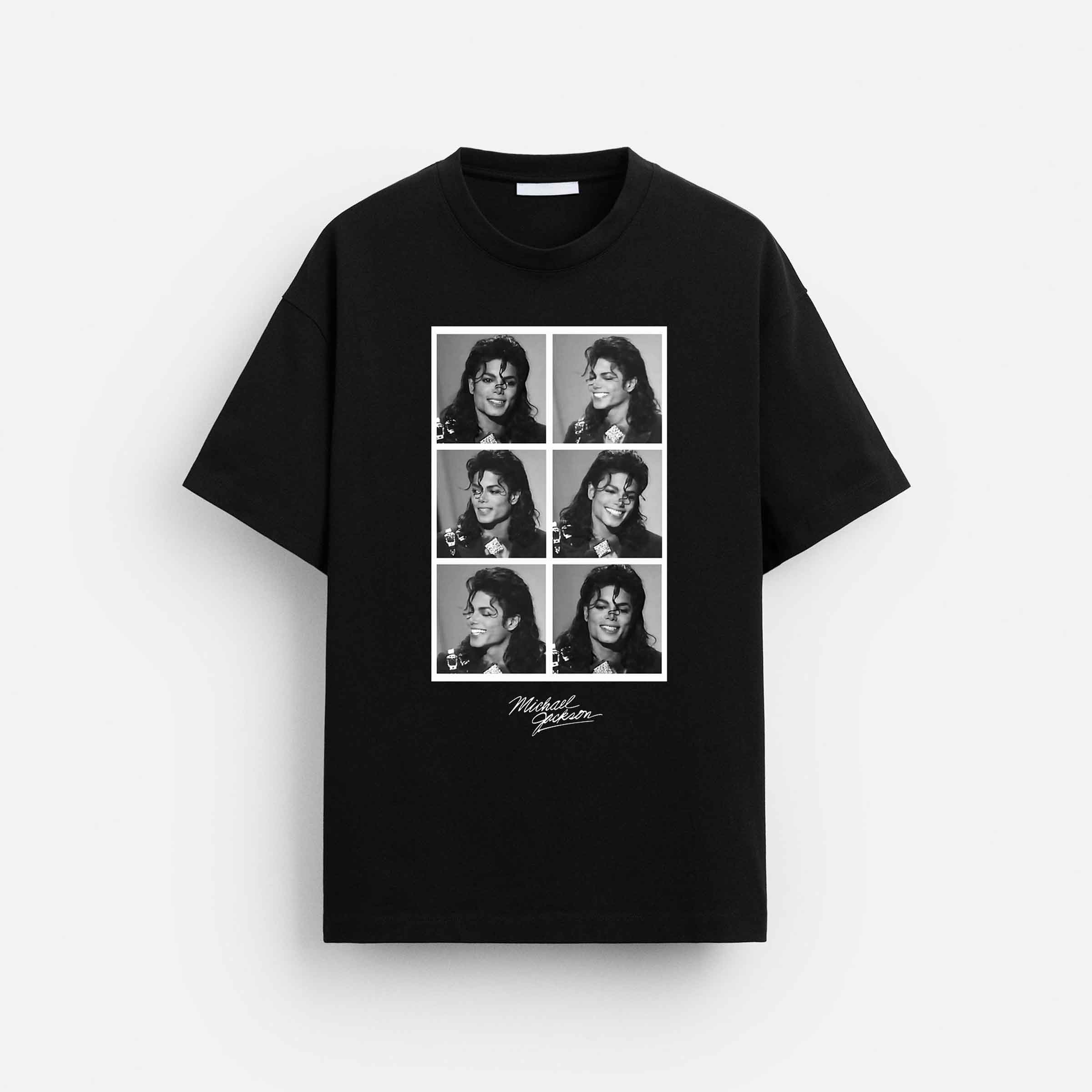 Camiseta Negra - Collage