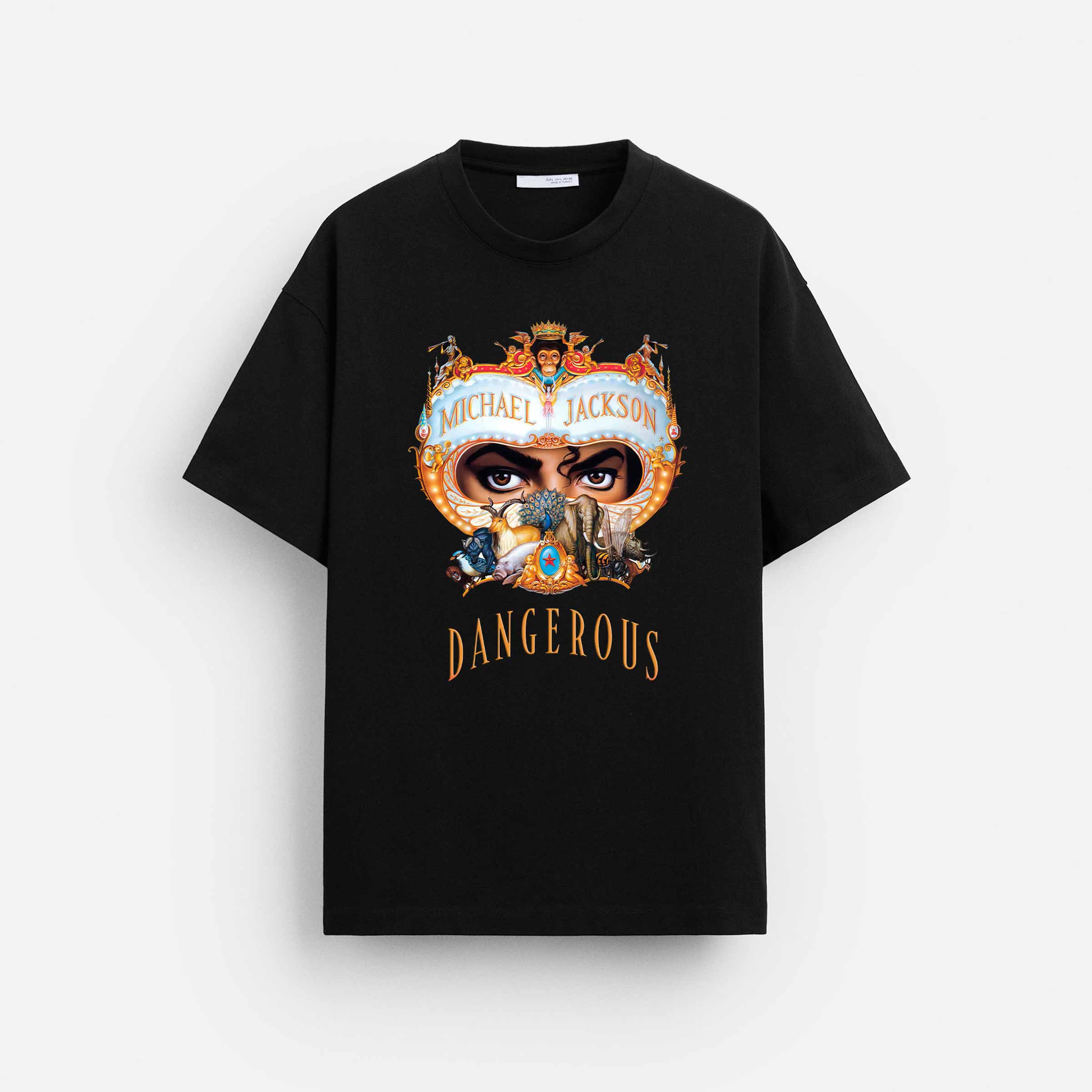 Camiseta Negra - Dangerous