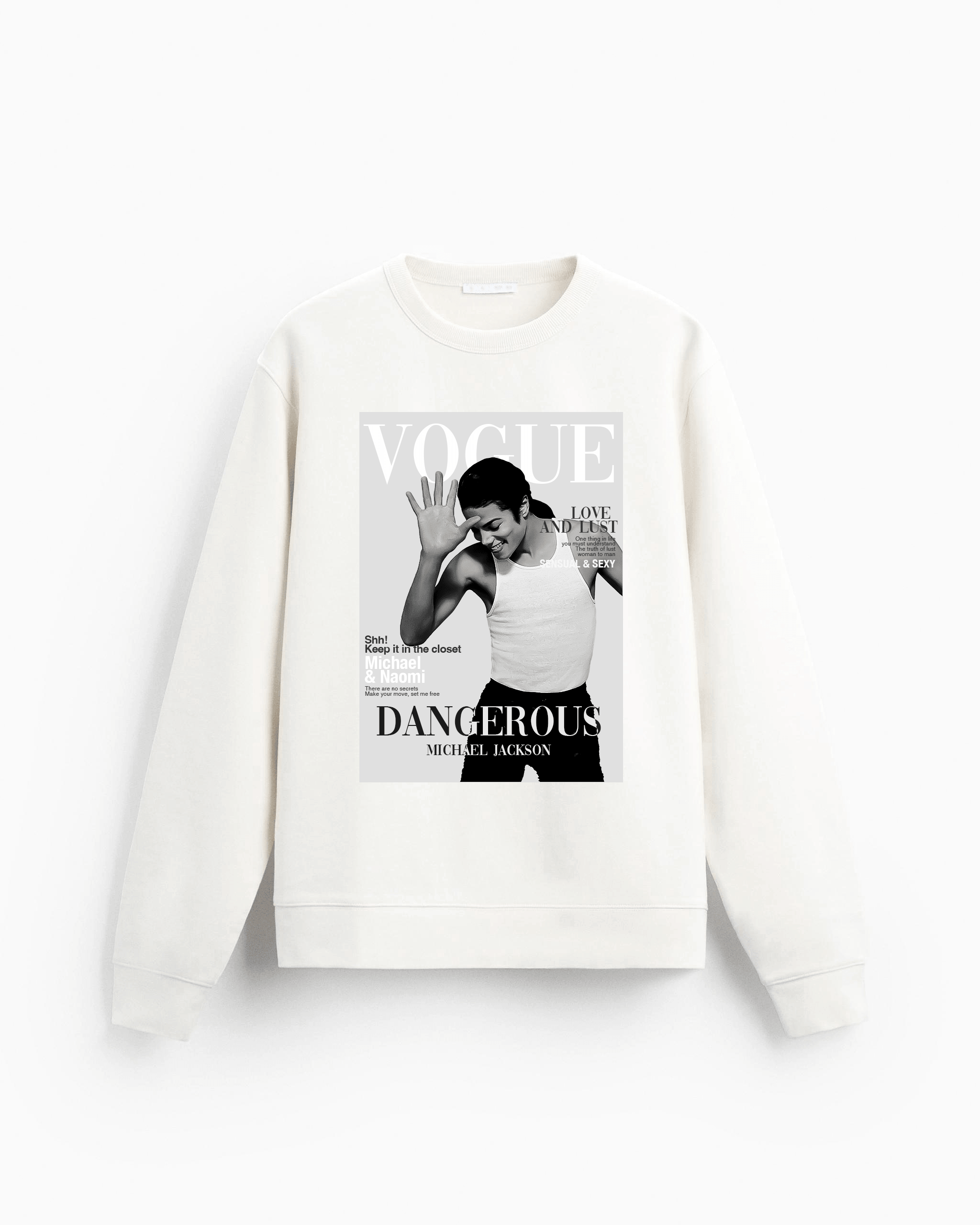 Buzo Blanco Marfil - MJ Portada